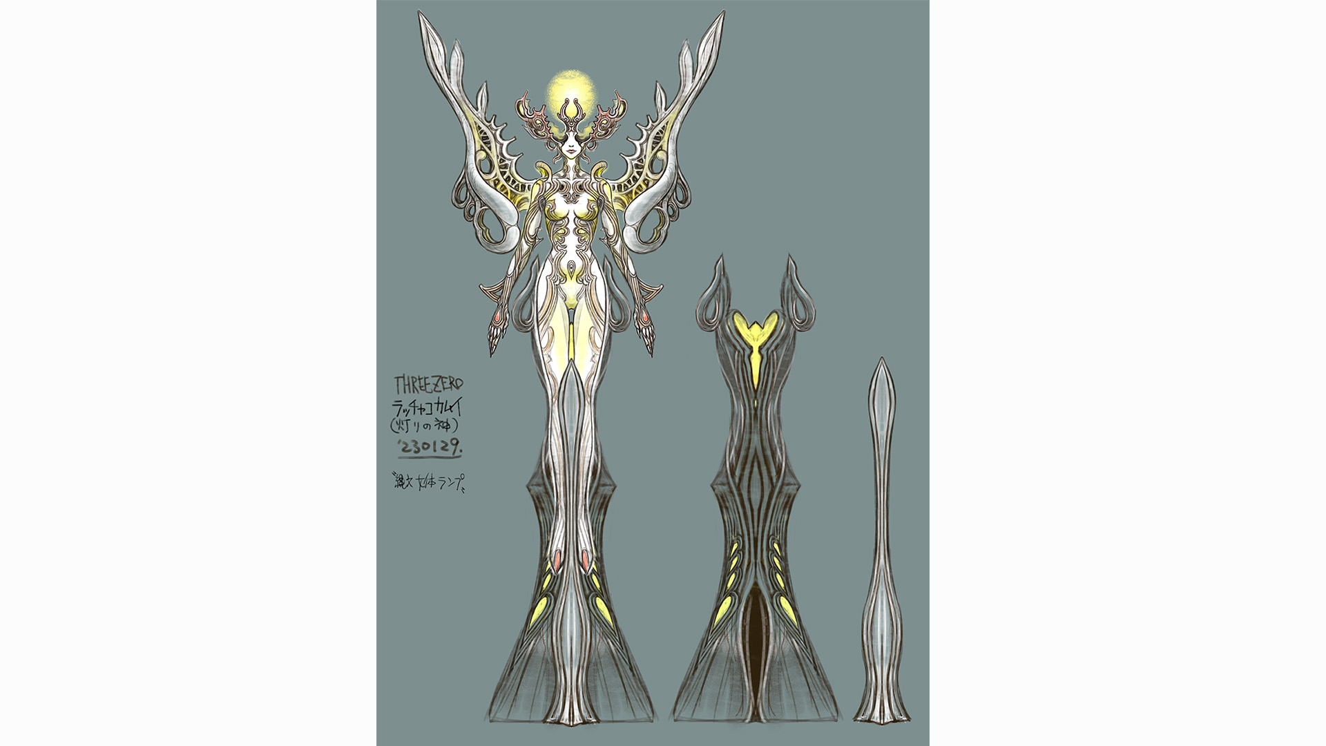 竹谷隆之オリジナルフィギュア『threezeroX竹谷隆之 ラッチャコカムイ